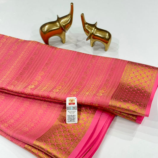 Brocade Pure Mysore Silk Saree