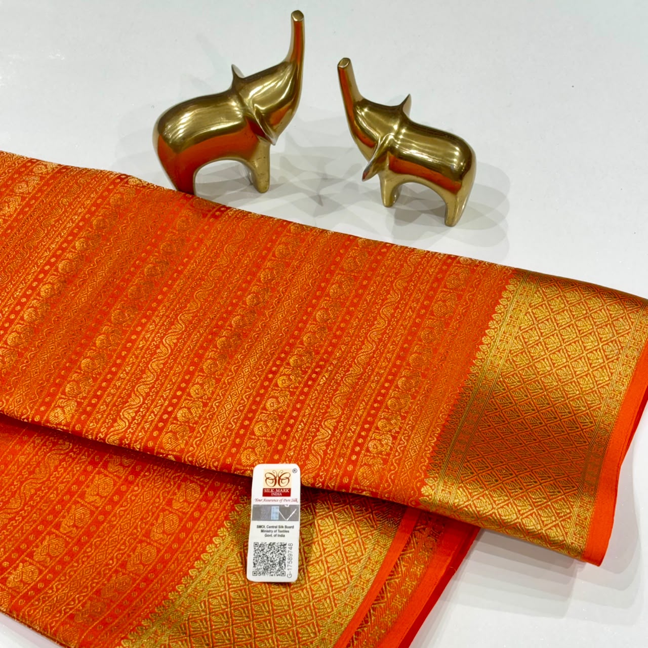 Brocade Pure Mysore Silk Saree