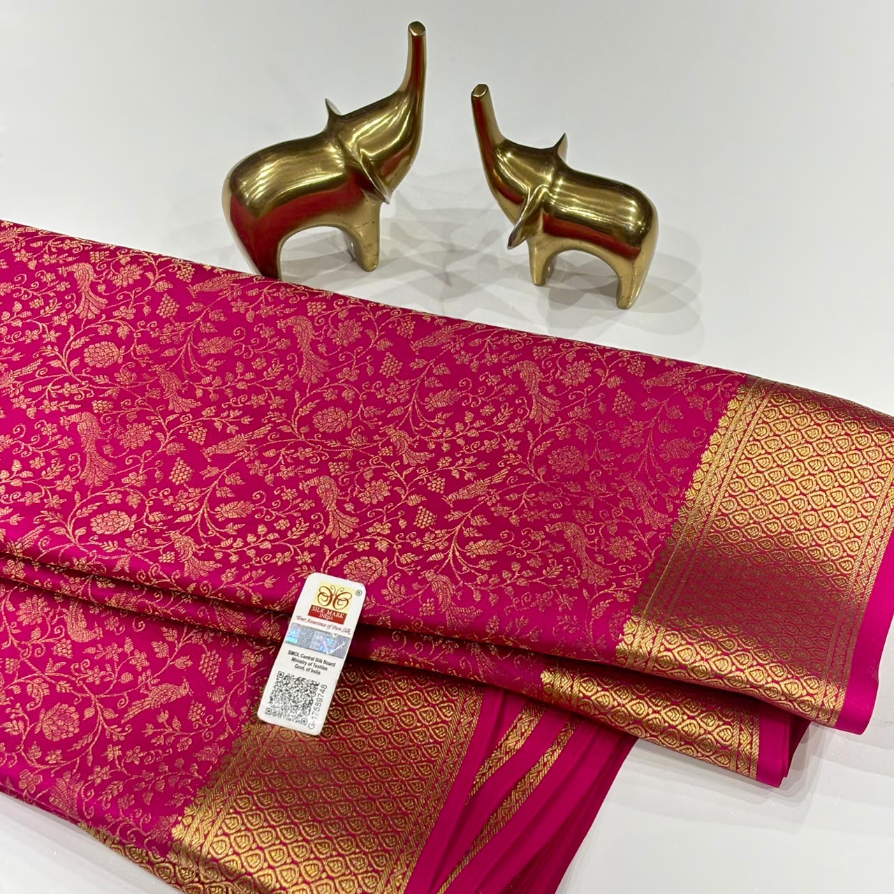 Brocade Pure Mysore Silk Saree