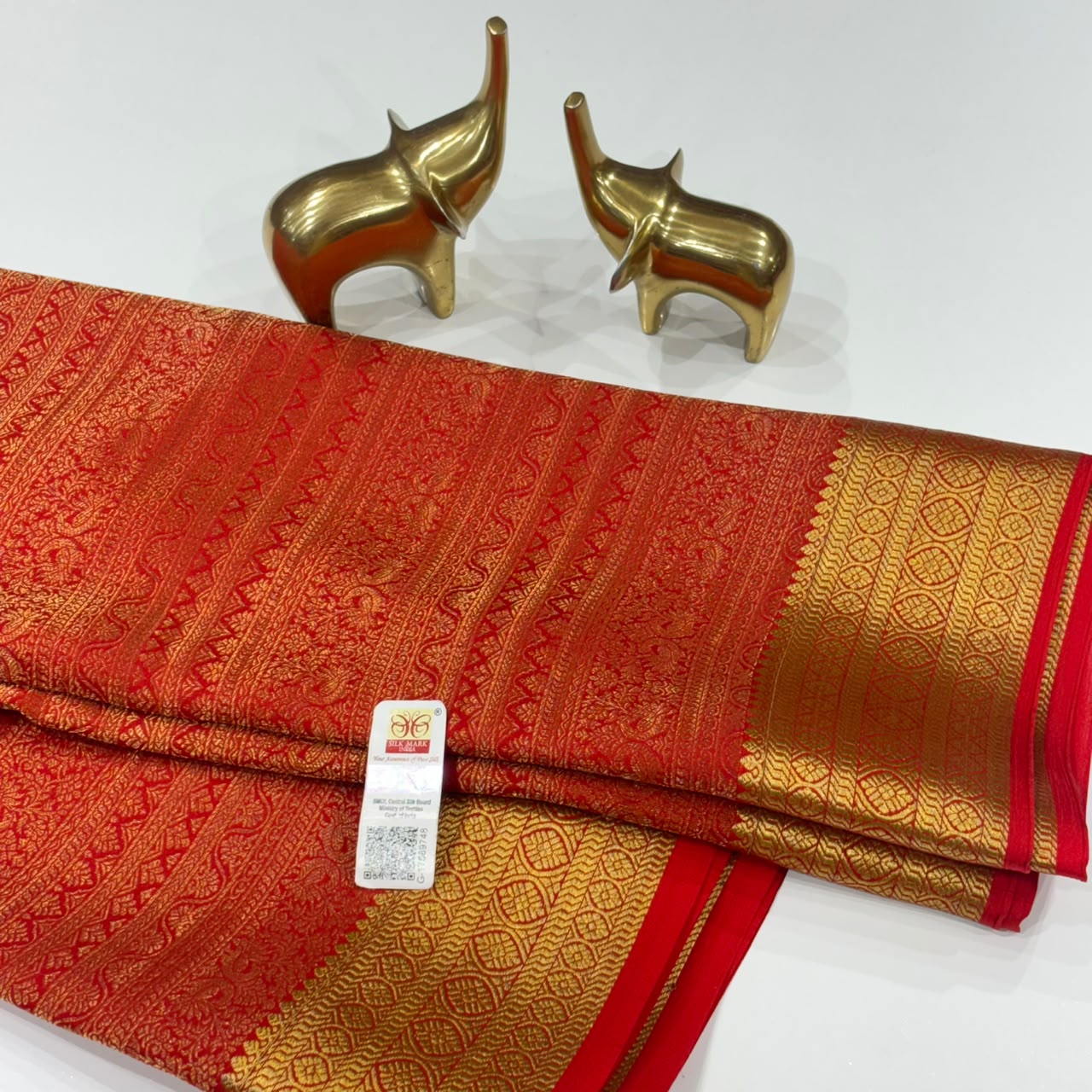 Brocade Pure Mysore Silk Saree