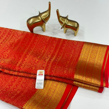 Brocade Pure Mysore Silk Saree