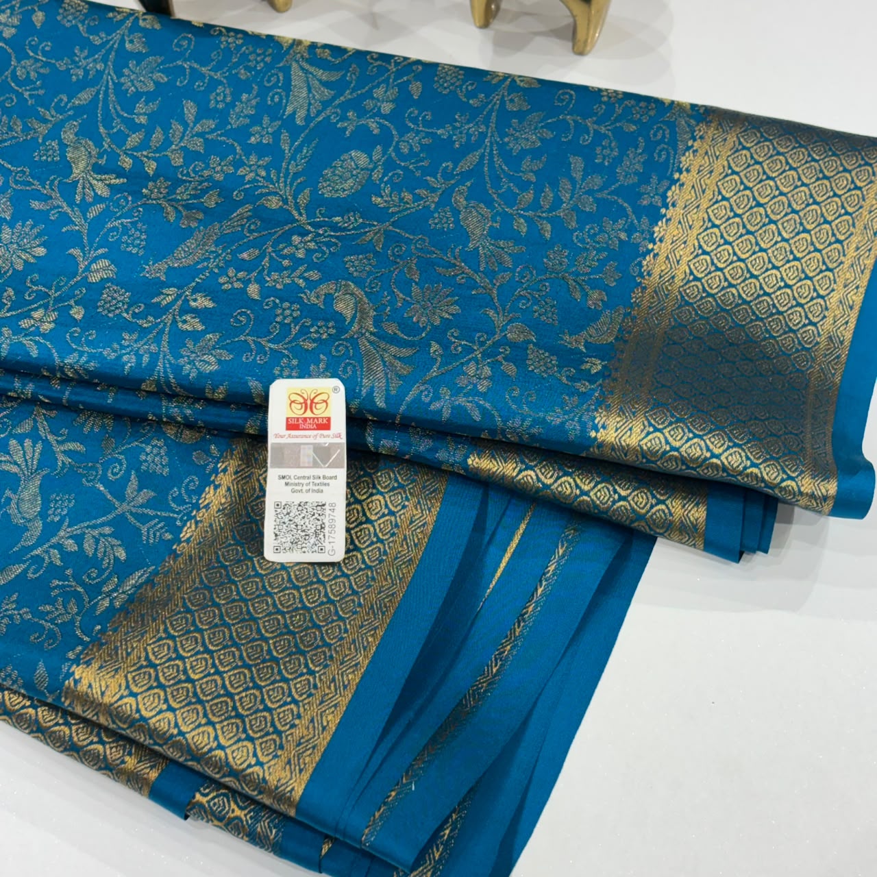 Brocade Pure Mysore Silk Saree