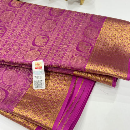 Brocade Pure Mysore Silk Saree