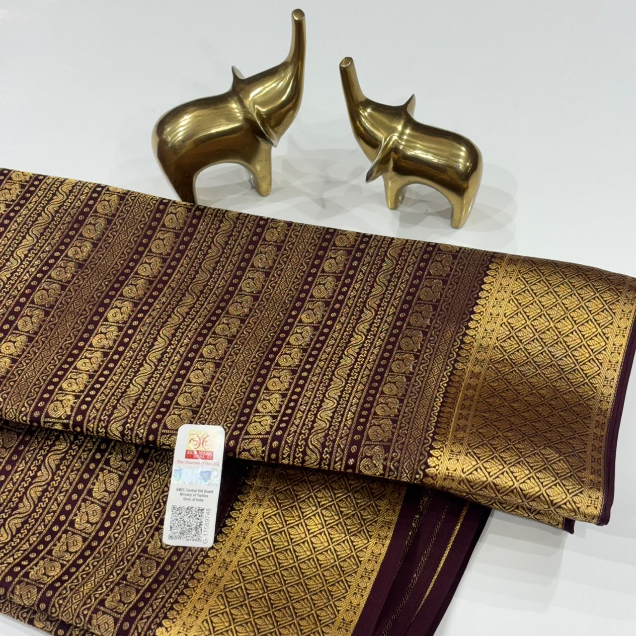 Brocade Pure Mysore Silk Saree