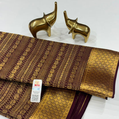Brocade Pure Mysore Silk Saree