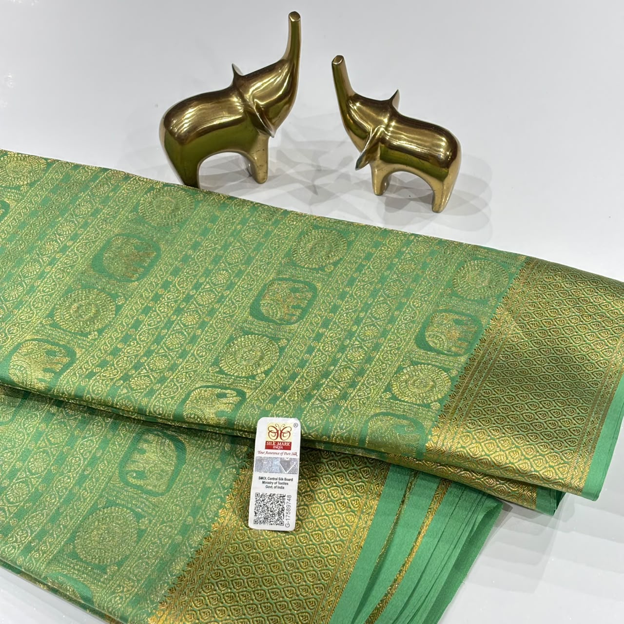 Brocade Pure Mysore Silk Saree