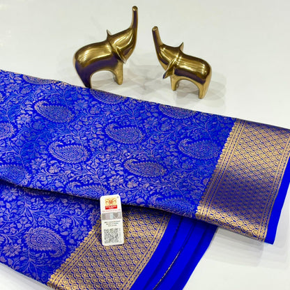 Brocade Pure Mysore Silk Saree