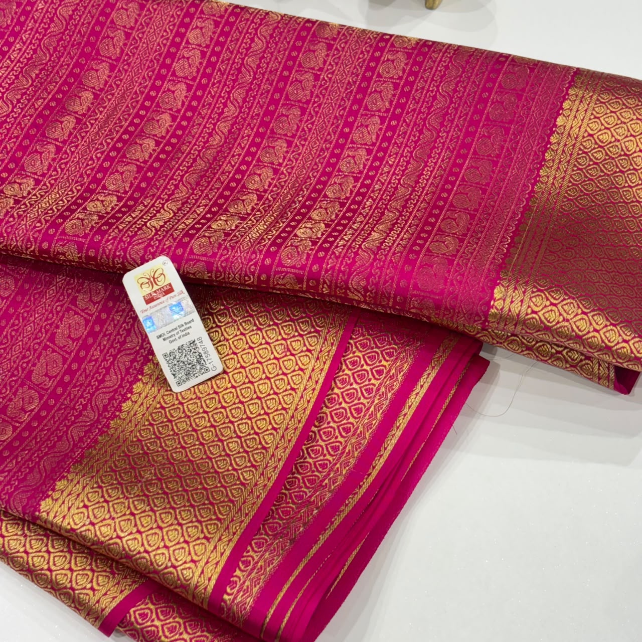 Brocade Pure Mysore Silk Saree