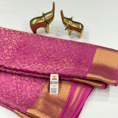 Brocade Pure Mysore Silk Saree