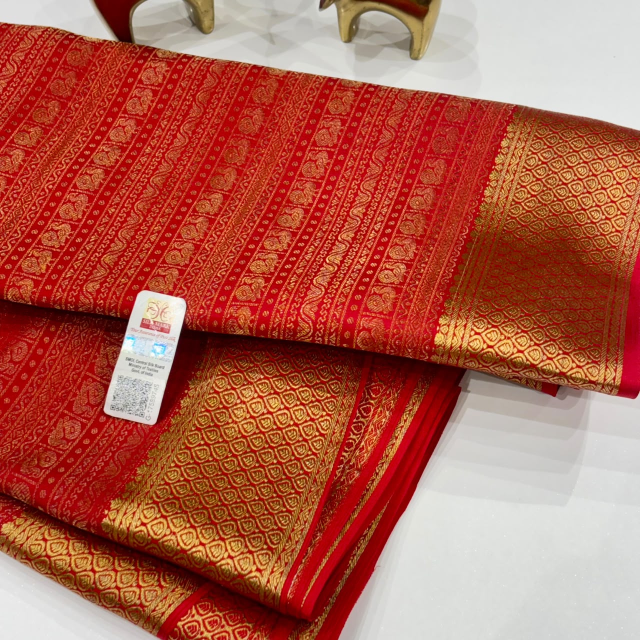 Brocade Pure Mysore Silk Saree