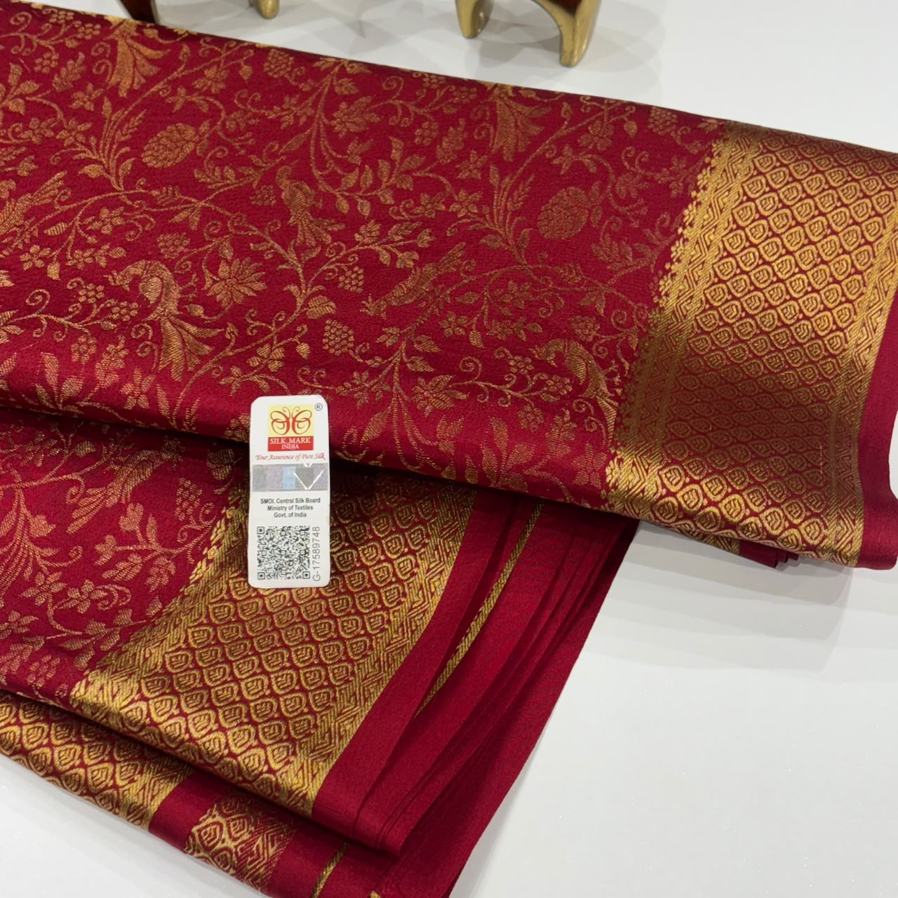 Brocade Pure Mysore Silk Saree