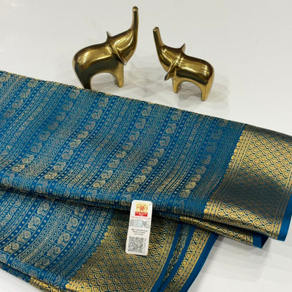 Brocade Pure Mysore Silk Saree