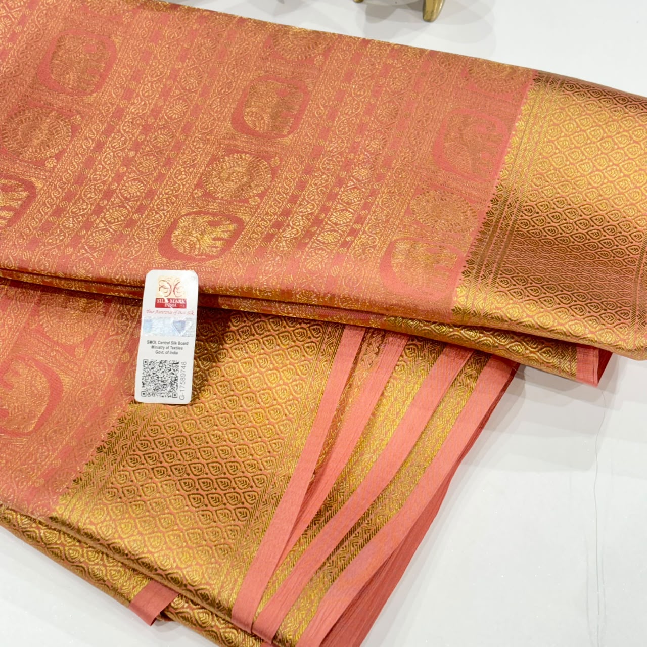 Brocade Pure Mysore Silk Saree