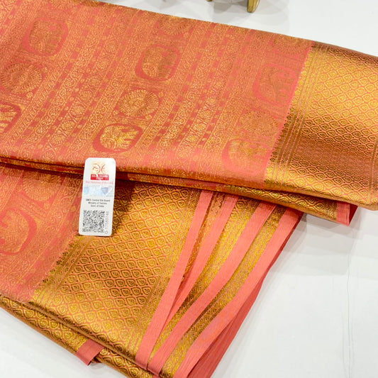 Brocade Pure Mysore Silk Saree