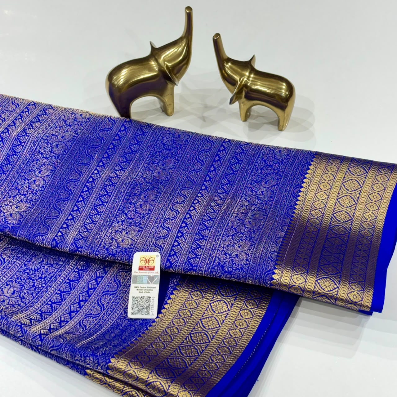 Brocade Pure Mysore Silk Saree
