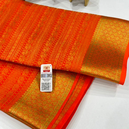 Brocade Pure Mysore Silk Saree