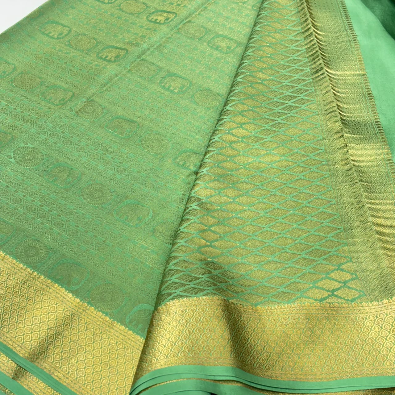 Brocade Pure Mysore Silk Saree