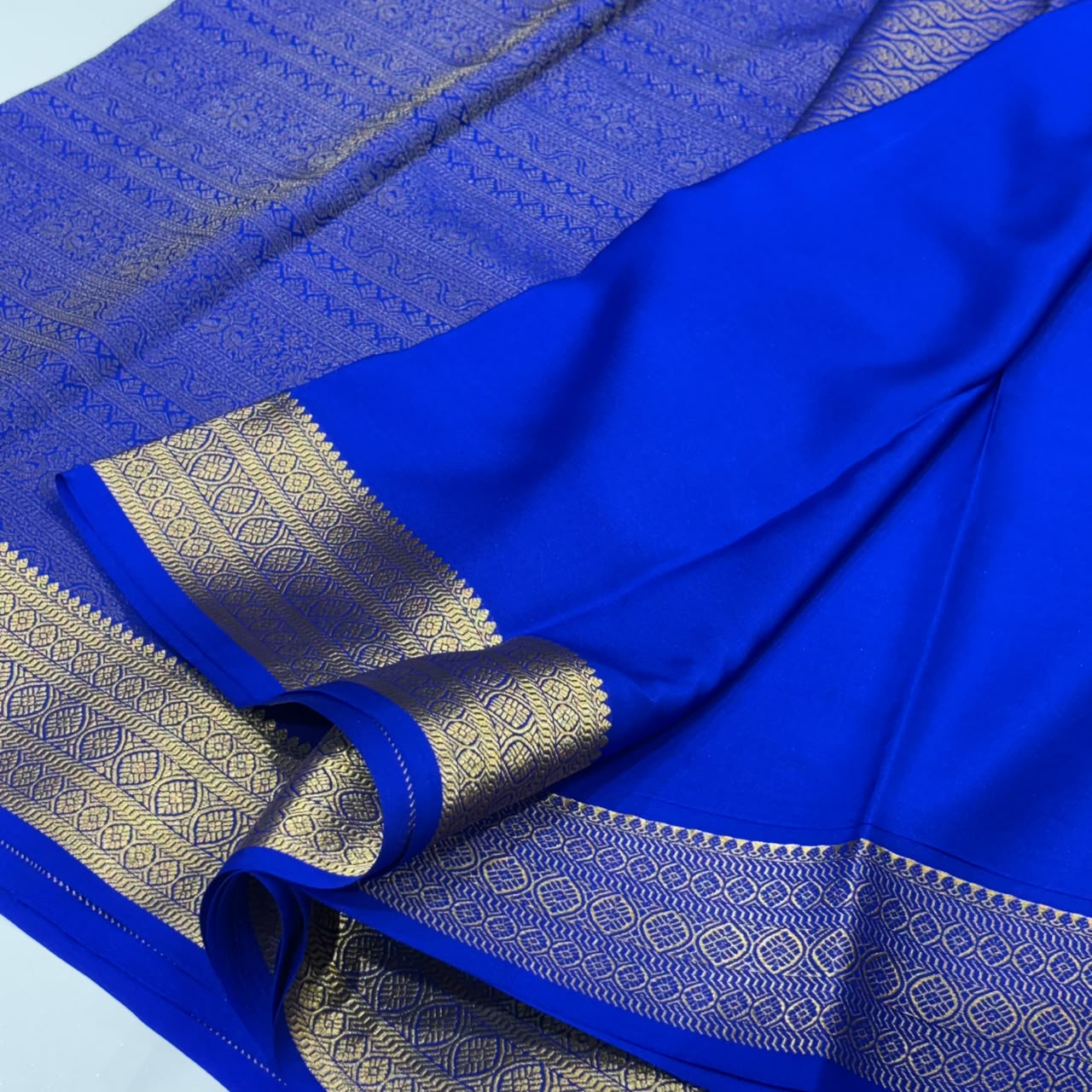 Brocade Pure Mysore Silk Saree