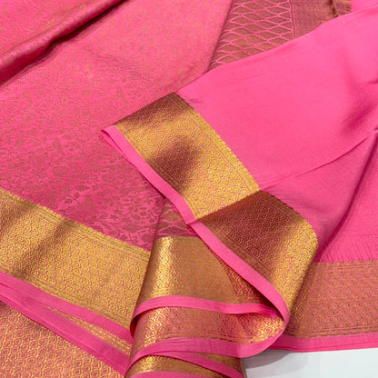 Brocade Pure Mysore Silk Saree