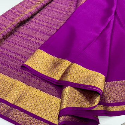 Brocade Pure Mysore Silk Saree