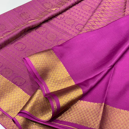 Brocade Pure Mysore Silk Saree