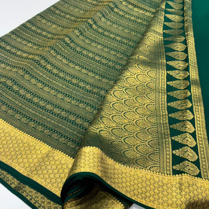 Brocade Pure Mysore Silk Saree