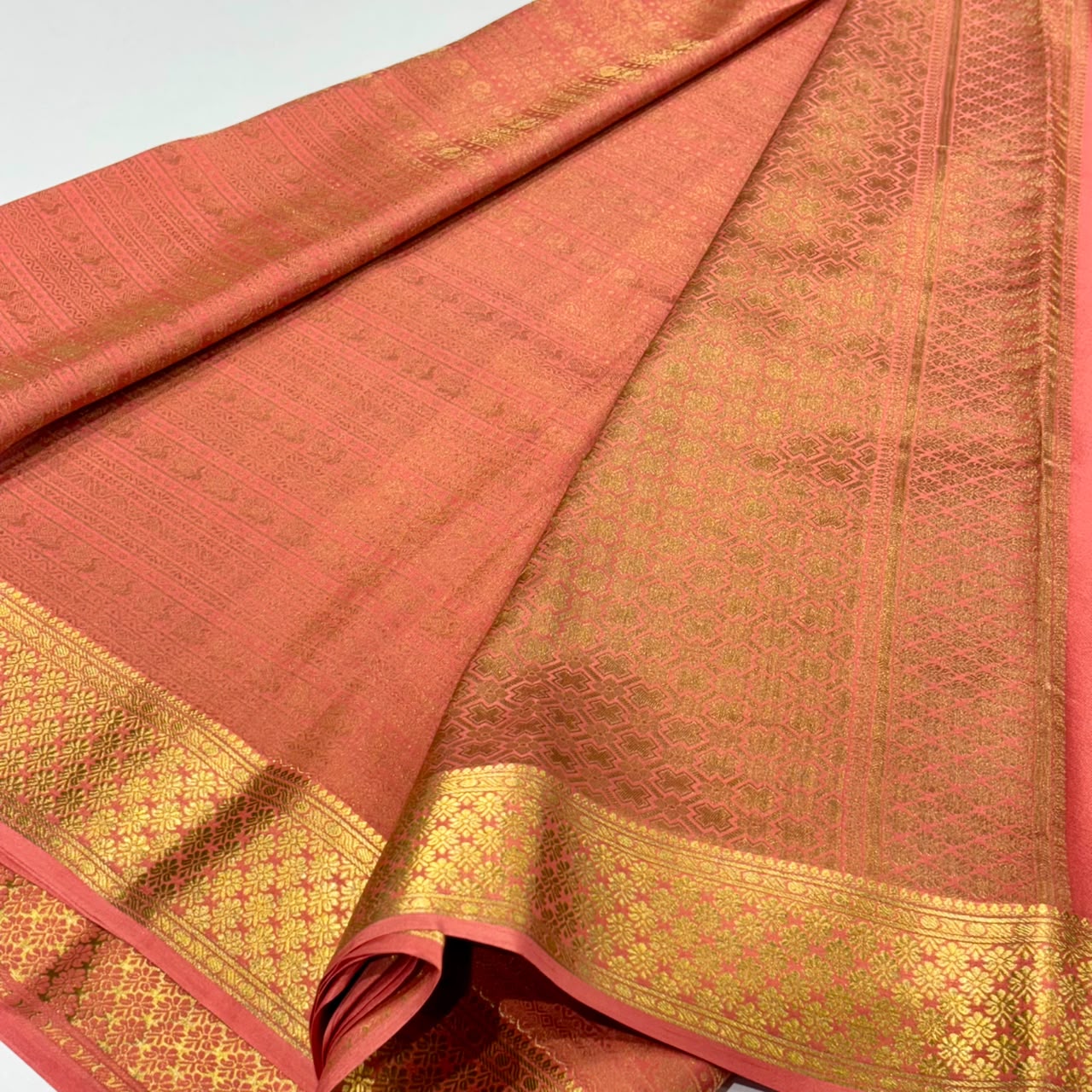 Brocade Pure Mysore Silk Saree