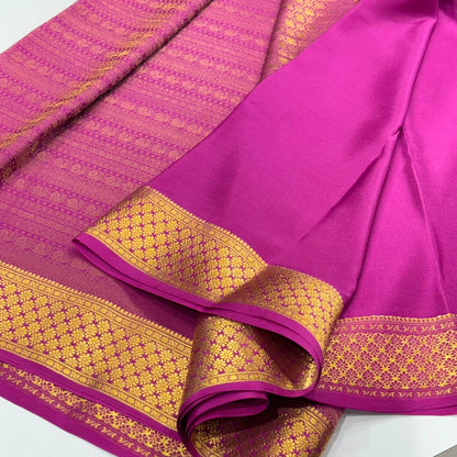 Brocade Pure Mysore Silk Saree