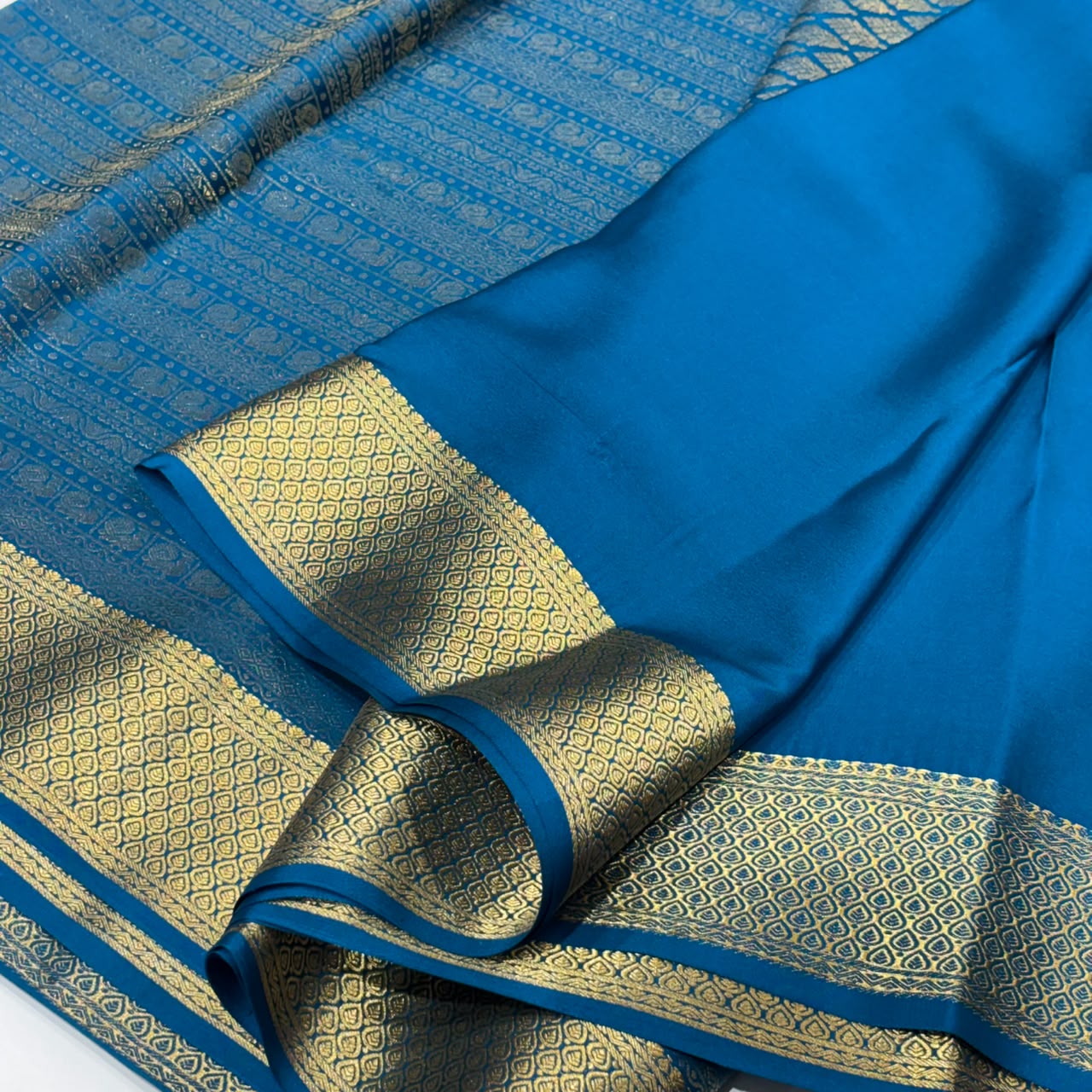 Brocade Pure Mysore Silk Saree