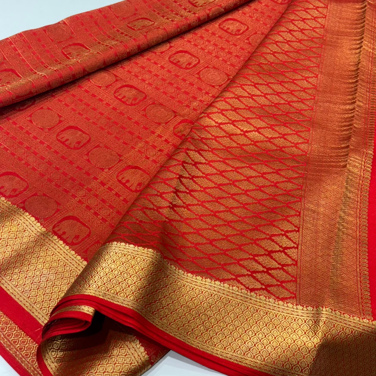 Brocade Pure Mysore Silk Saree