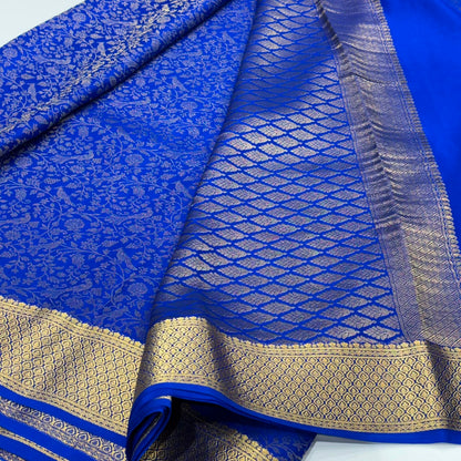 Brocade Pure Mysore Silk Saree