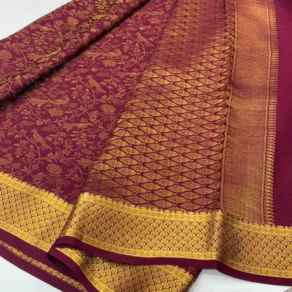 Brocade Pure Mysore Silk Saree