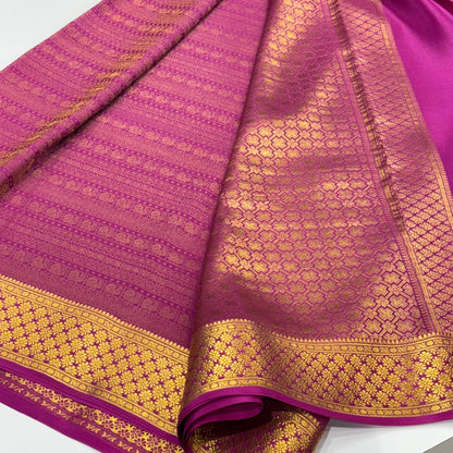 Brocade Pure Mysore Silk Saree