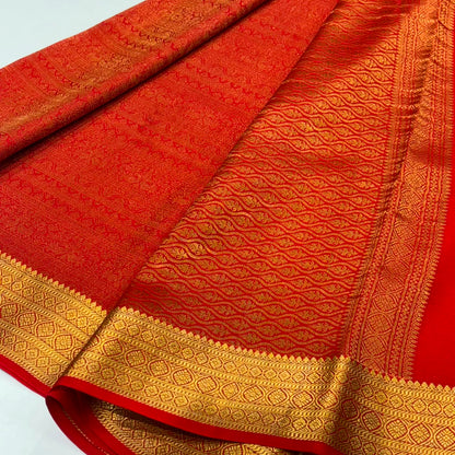Brocade Pure Mysore Silk Saree