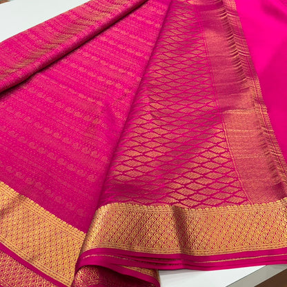 Brocade Pure Mysore Silk Saree