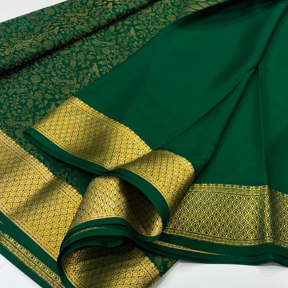 Brocade Pure Mysore Silk Saree