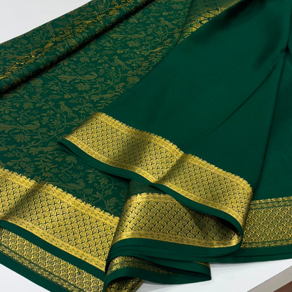 Brocade Pure Mysore Silk Saree