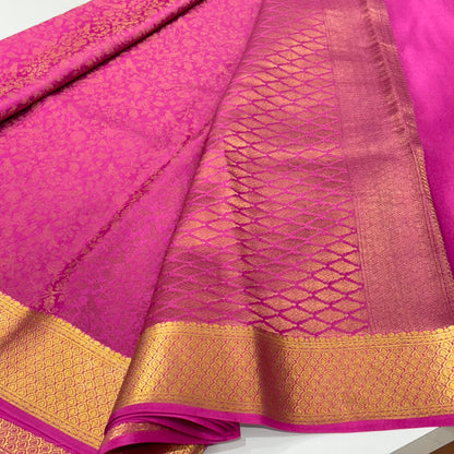 Brocade Pure Mysore Silk Saree