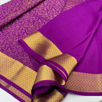 Brocade Pure Mysore Silk Saree