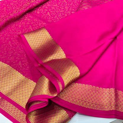 Brocade Pure Mysore Silk Saree
