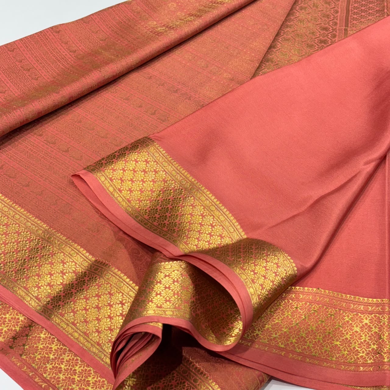 Brocade Pure Mysore Silk Saree