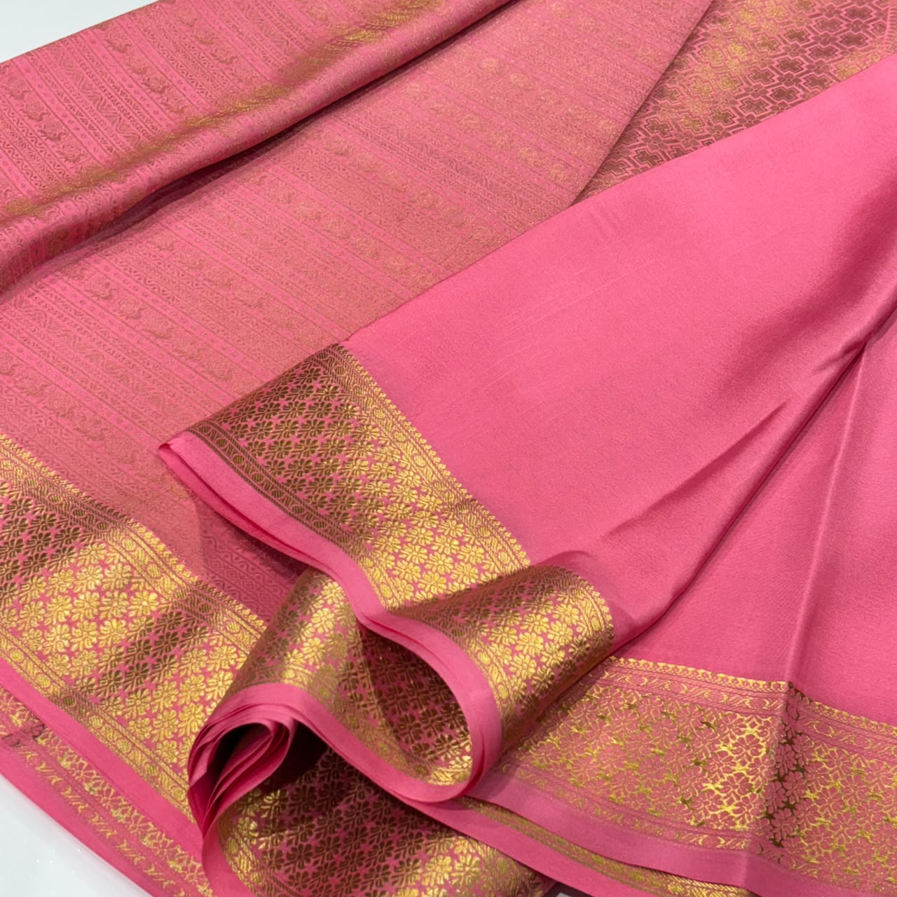 Brocade Pure Mysore Silk Saree