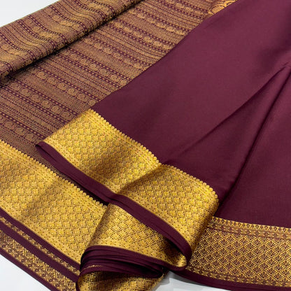 Brocade Pure Mysore Silk Saree