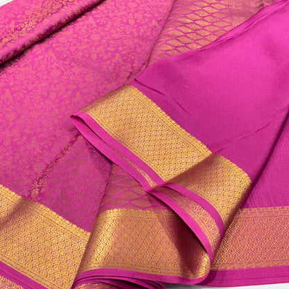 Brocade Pure Mysore Silk Saree