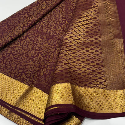 Brocade Pure Mysore Silk Saree