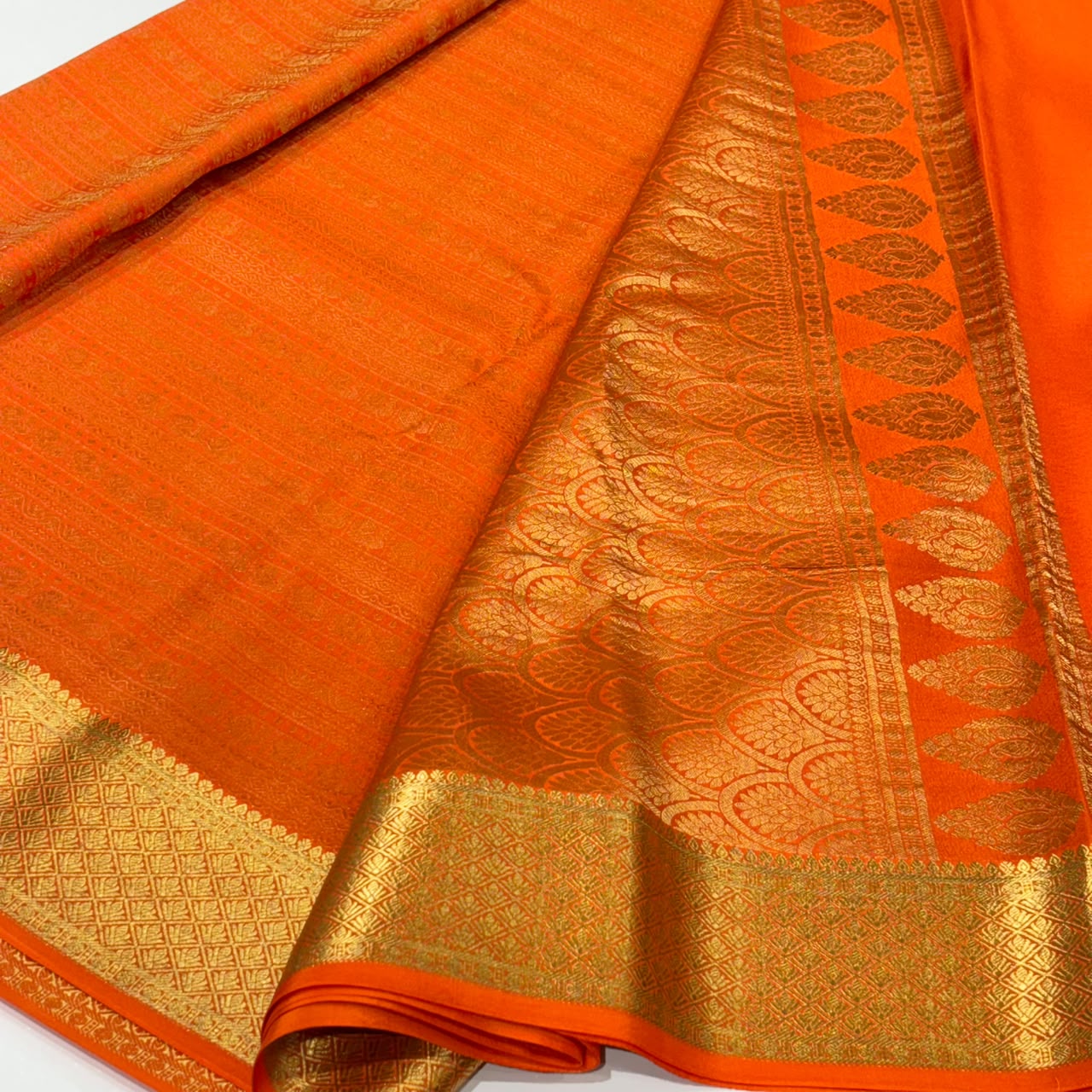 Brocade Pure Mysore Silk Saree