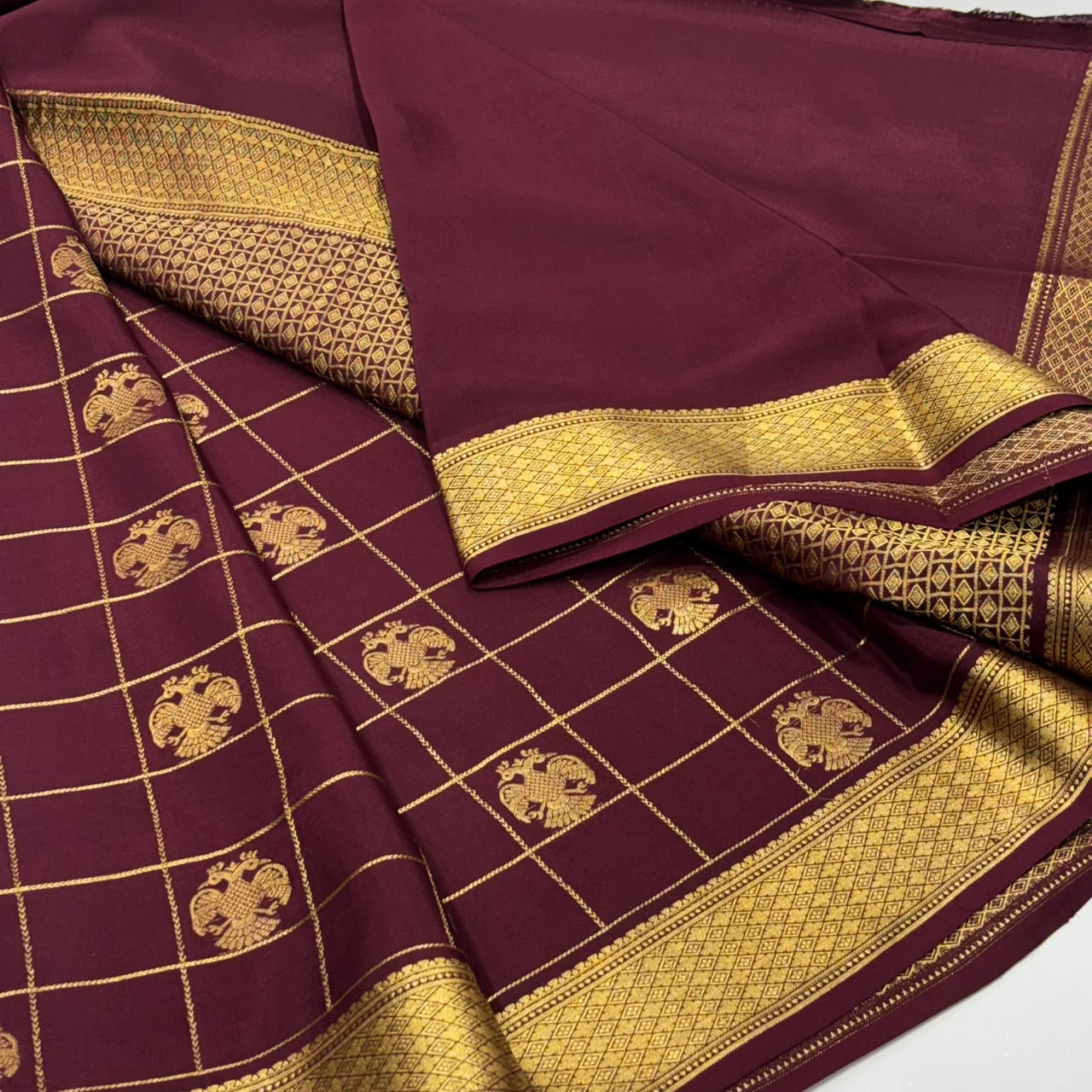 Pure Mysore Silk Saree