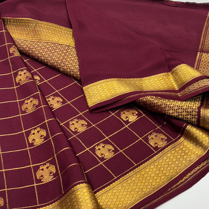 Pure Mysore Silk Saree