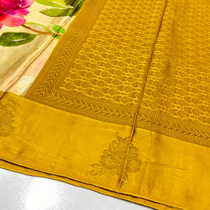 Premium Printed Crepe Saree