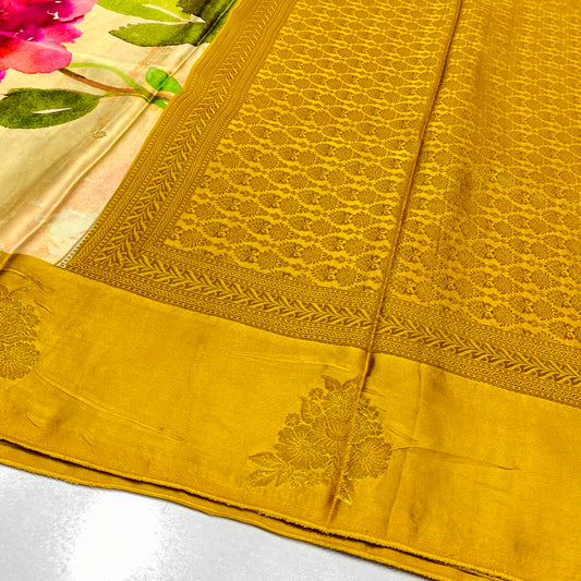 Premium Printed Crepe Saree
